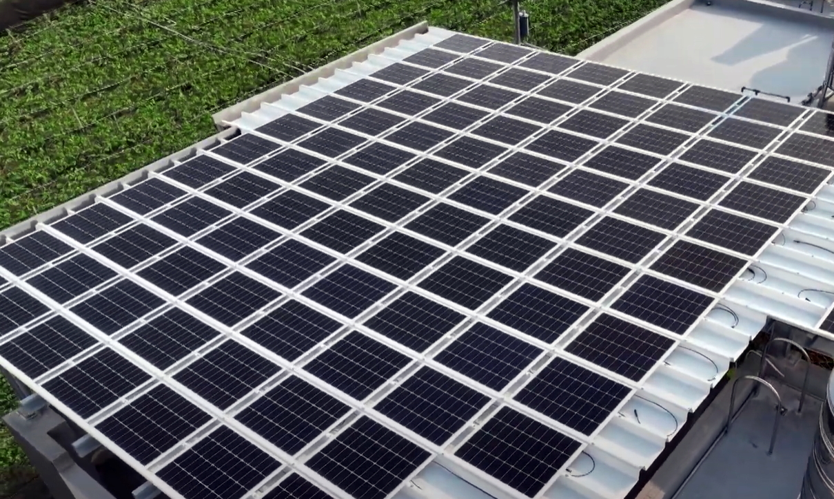 k1体育SunSteel光电浪板升级双玻结构，以提升机械负载强度及气候耐候度，可广泛运用于多元场域