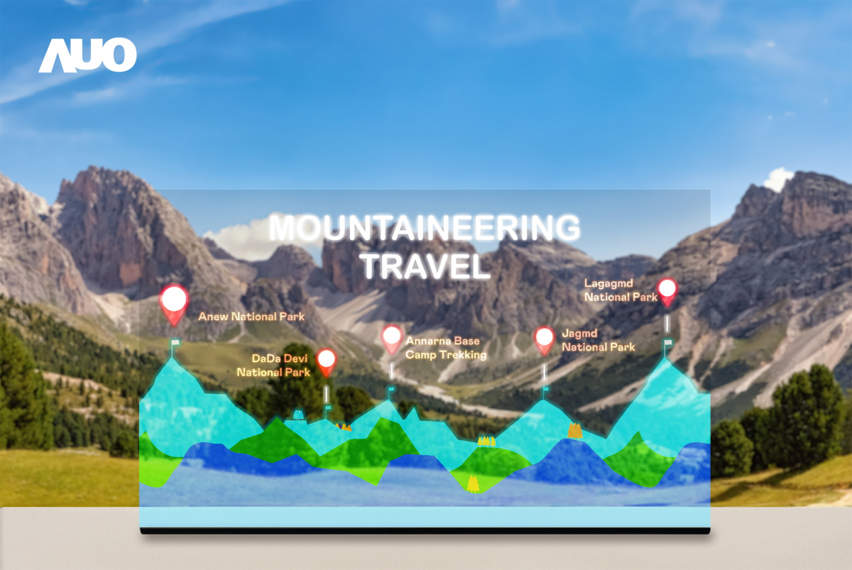 友達「177吋高透明度Micro LED顯示器」獲得台灣精品銀質獎，打破視野與空間的限制，適合應用於智慧零售、文物展示、創新廣告與智慧移動等場域