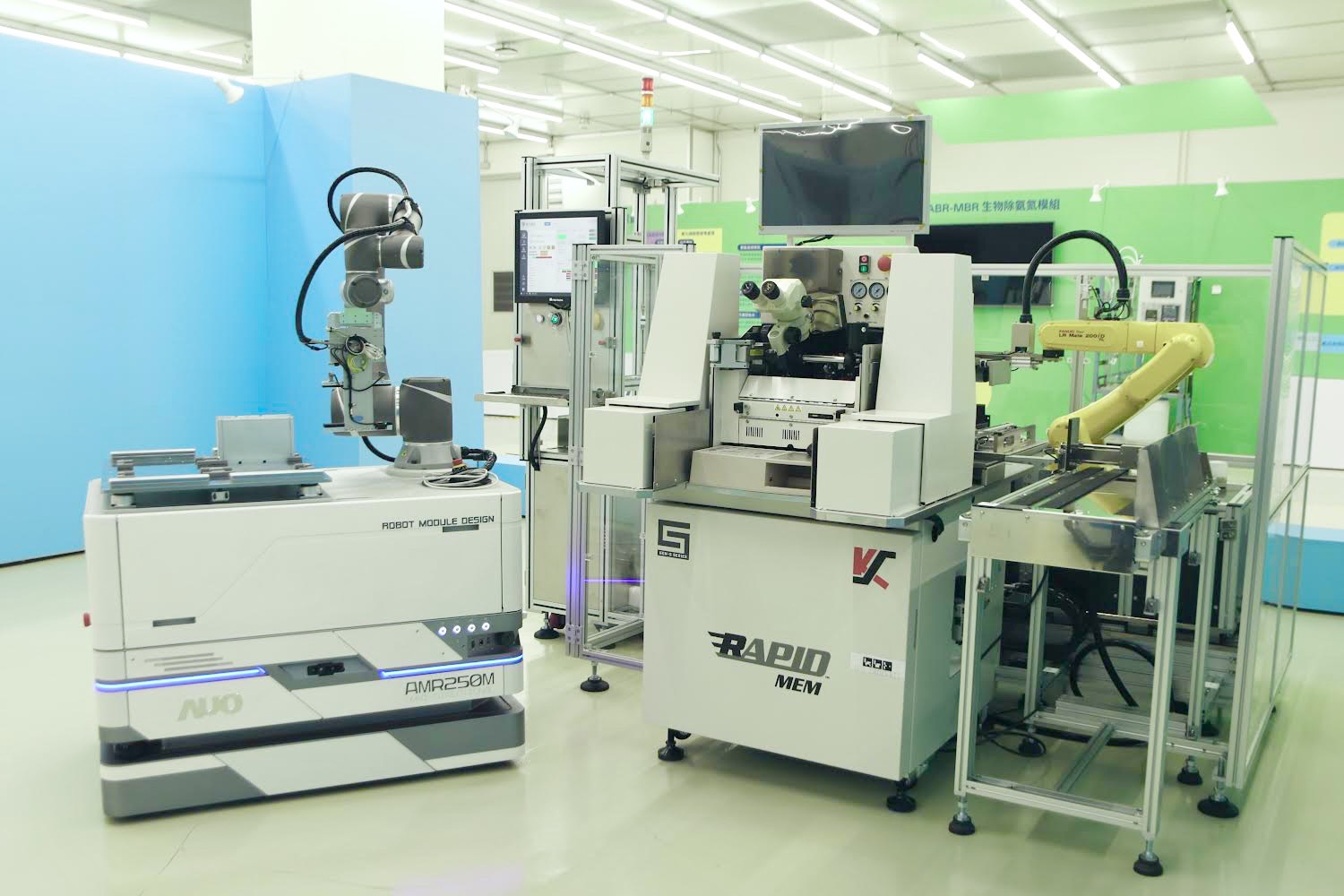 友達數位攜手半導體設備大廠K&S及夥伴樂宇精密，針對半導體封裝場域痛點，提供iAMHS一站式解決方案，創造產能提升至少10%的效益